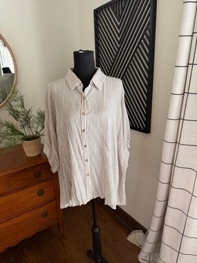 eesome oversized poncho top medium